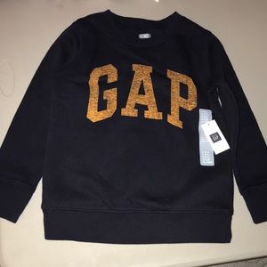 NWT Baby Gap sweatshirt boys Sz 4 navy